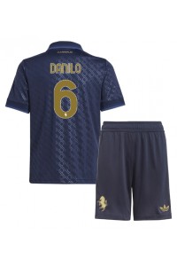 Juventus Danilo Luiz #6 Babytruitje 3e tenue Kind 2024-25 Korte Mouw (+ Korte broeken)